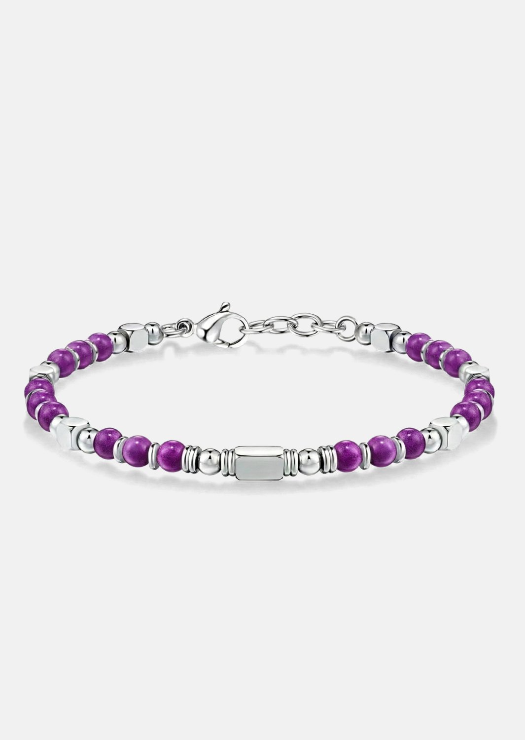 Kralenarmband Violet Shield