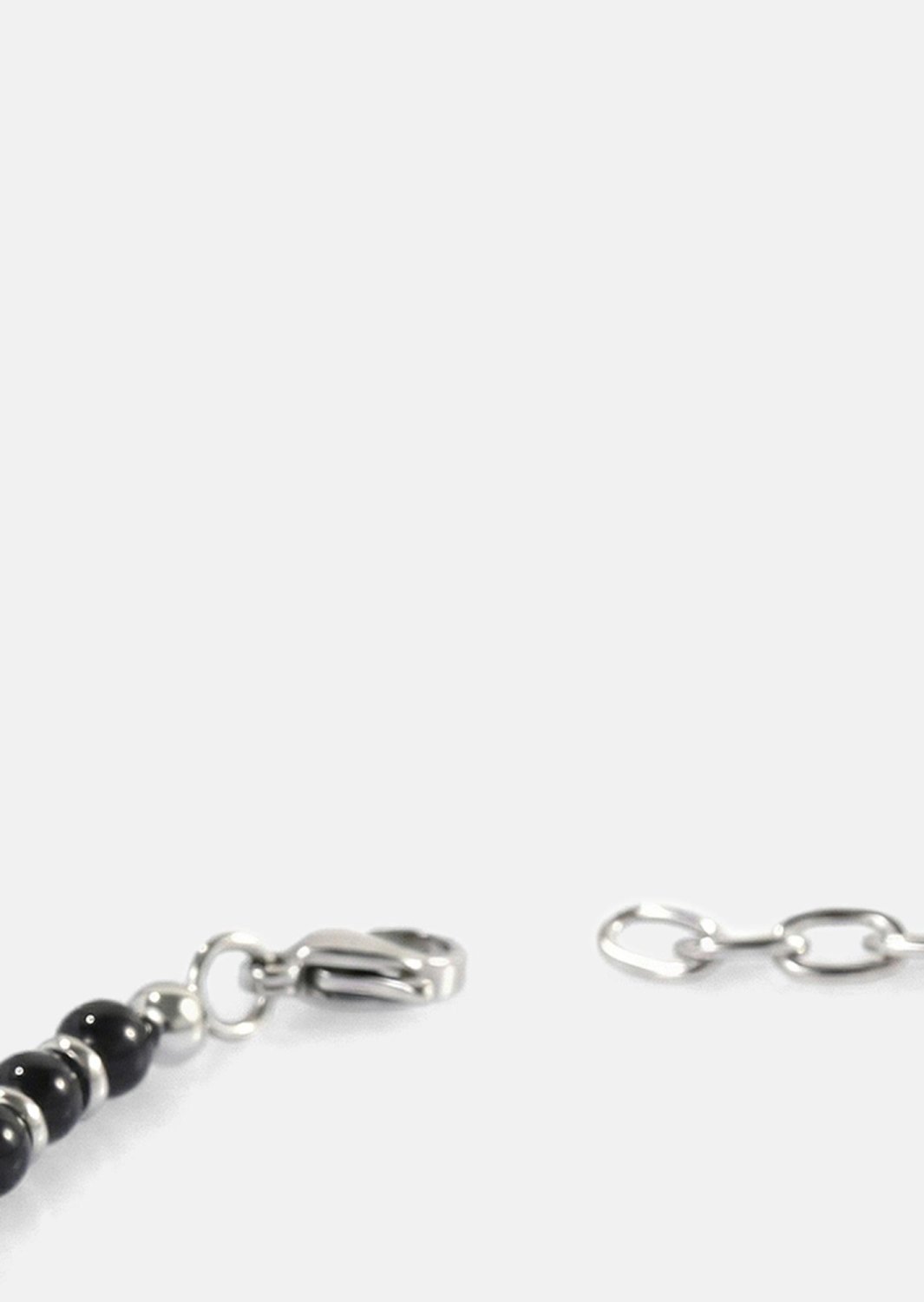 Kralenarmband Obsidian Crest