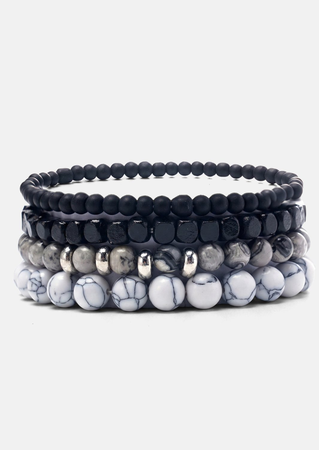 Kralenarmband Ebon Majesty