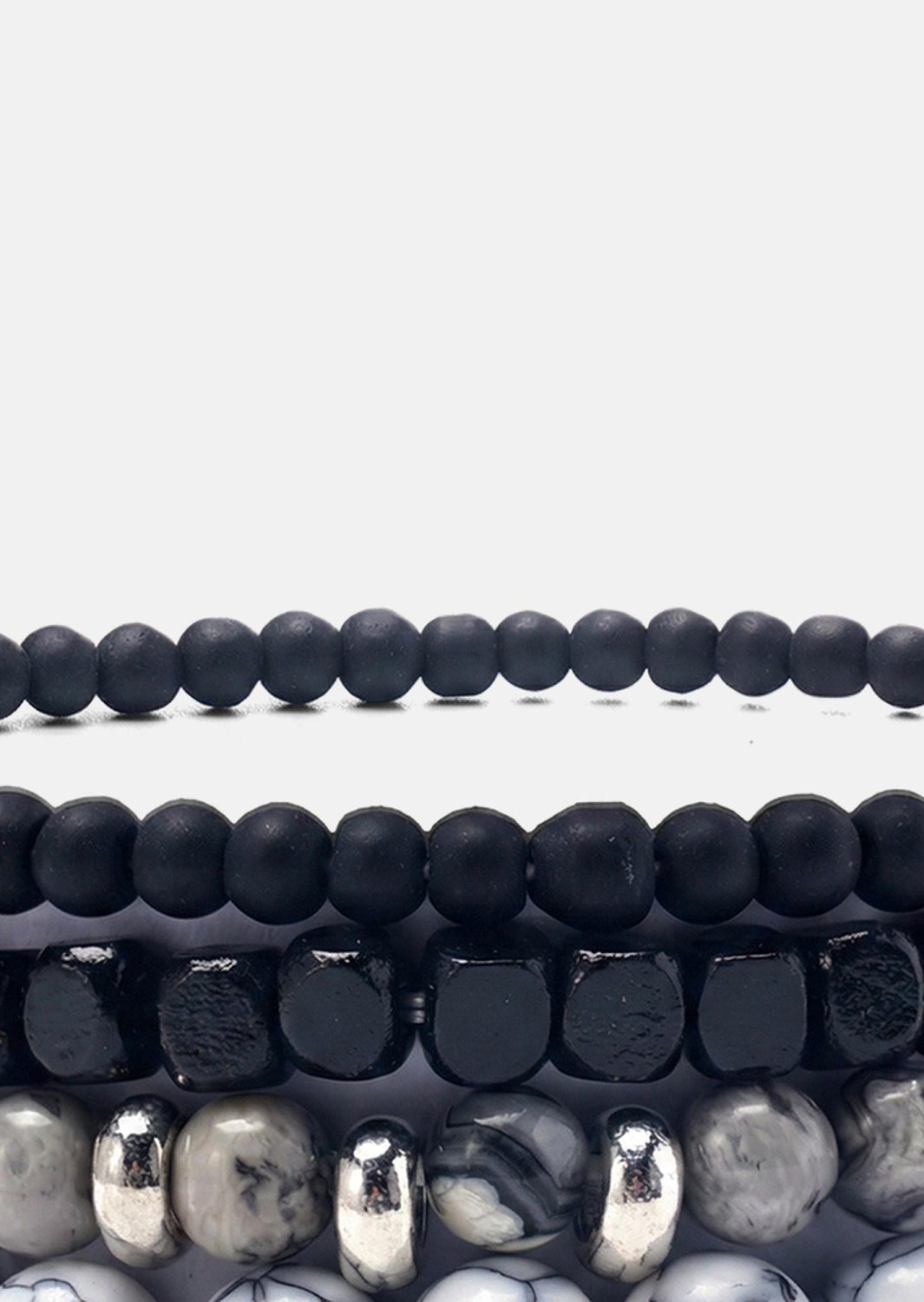 Kralenarmband Ebon Majesty