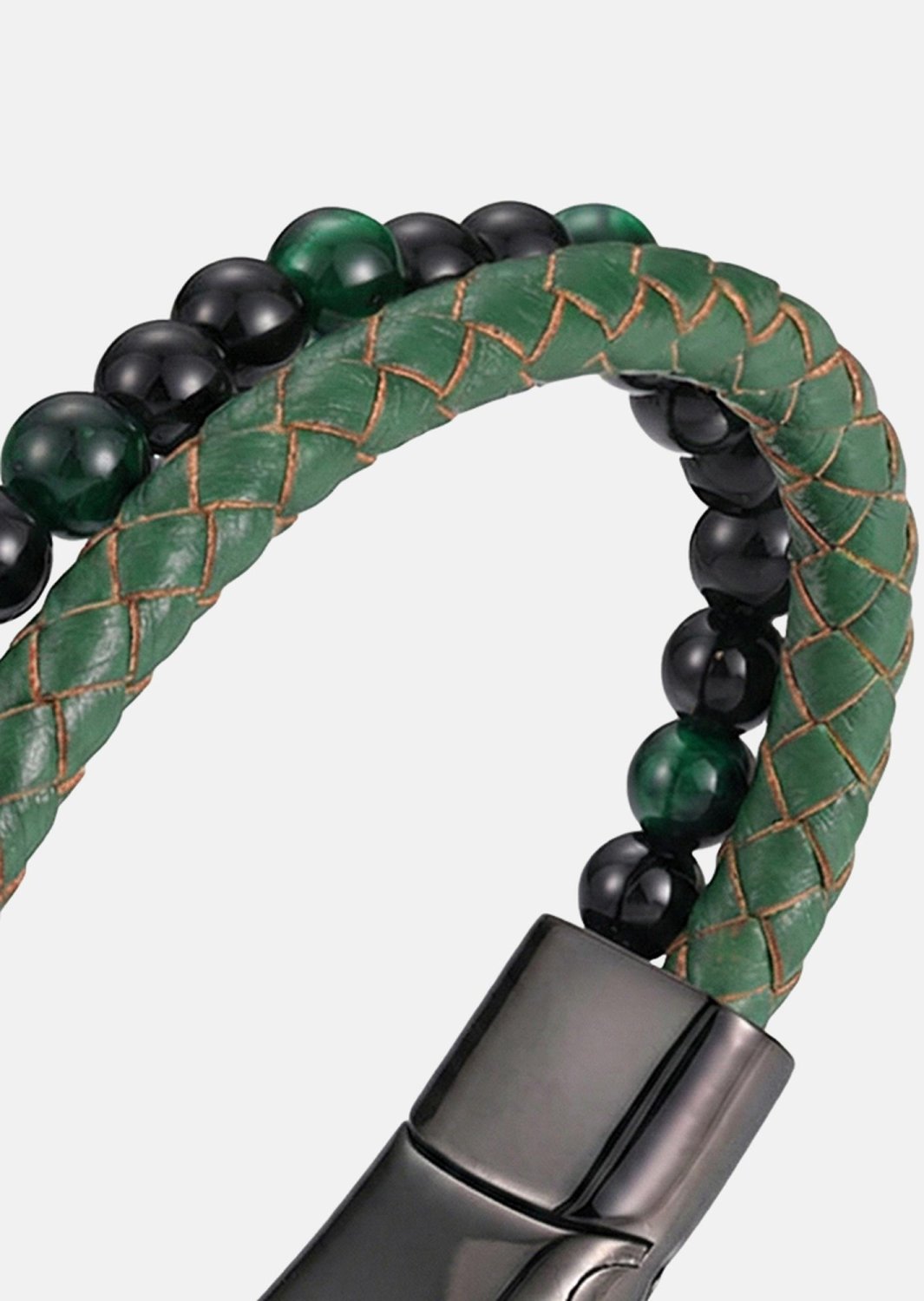 Leren armband Verdant Veil