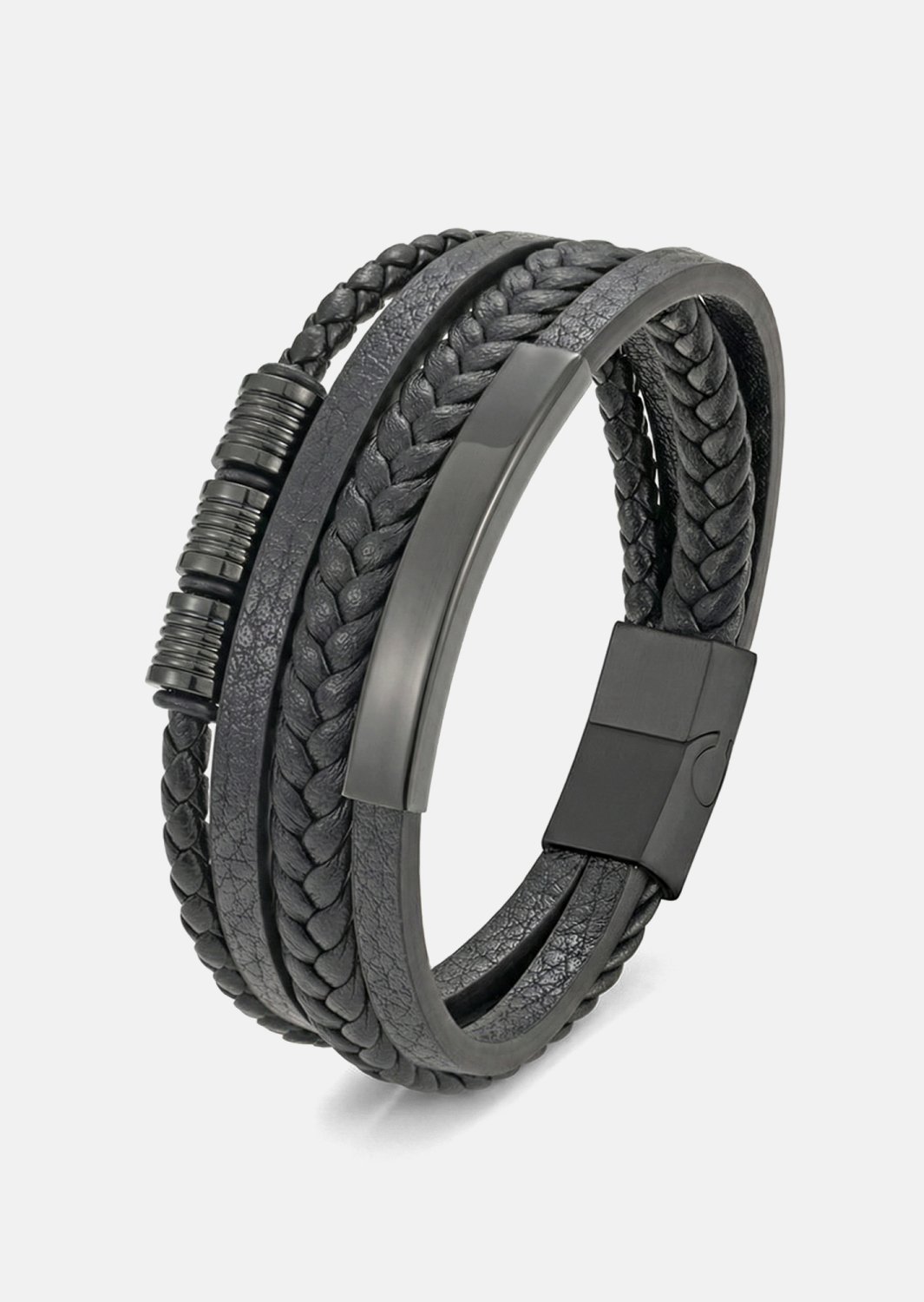 Leren armband Iron Vow
