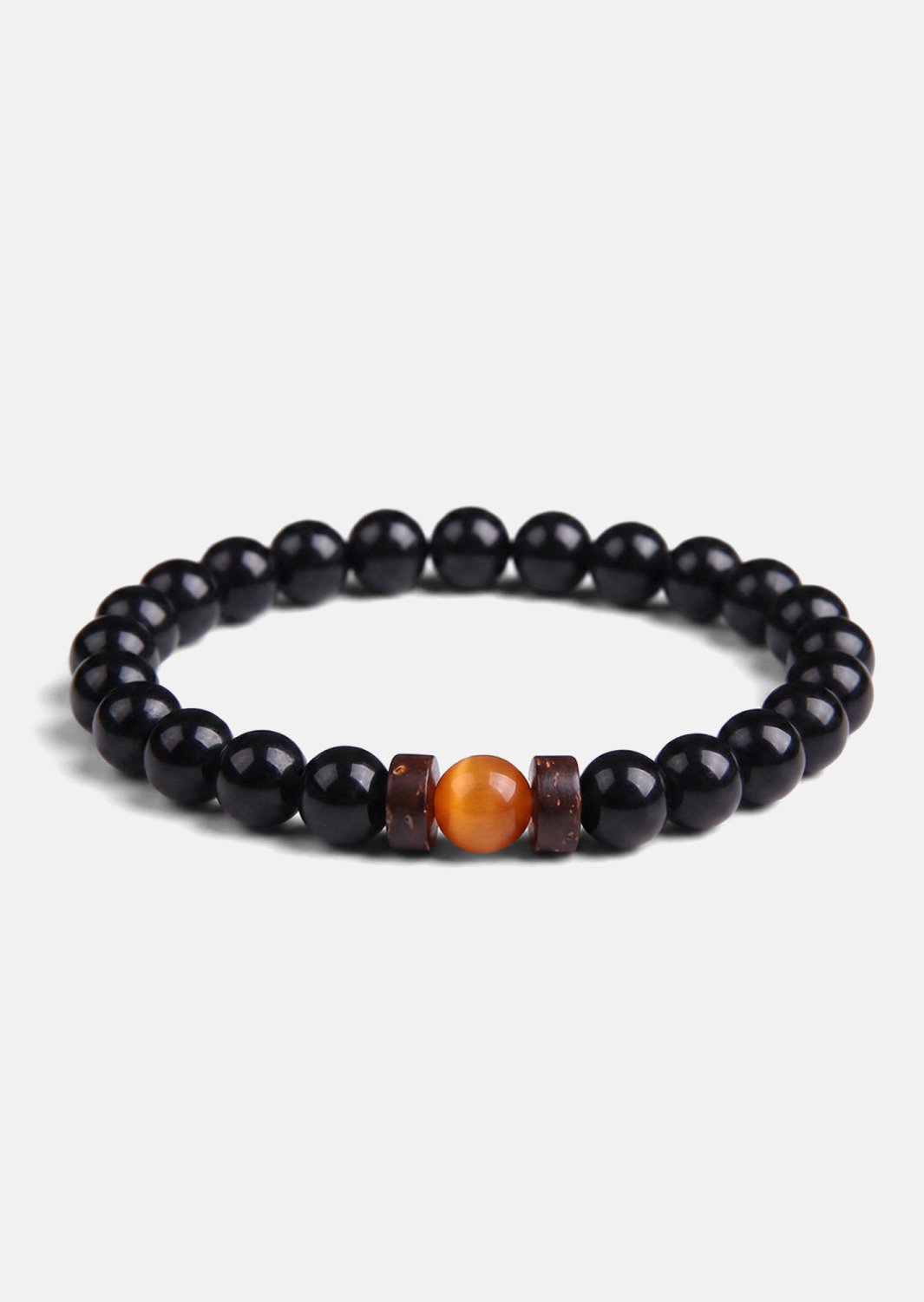 Kralenarmband Obsidian Sphere
