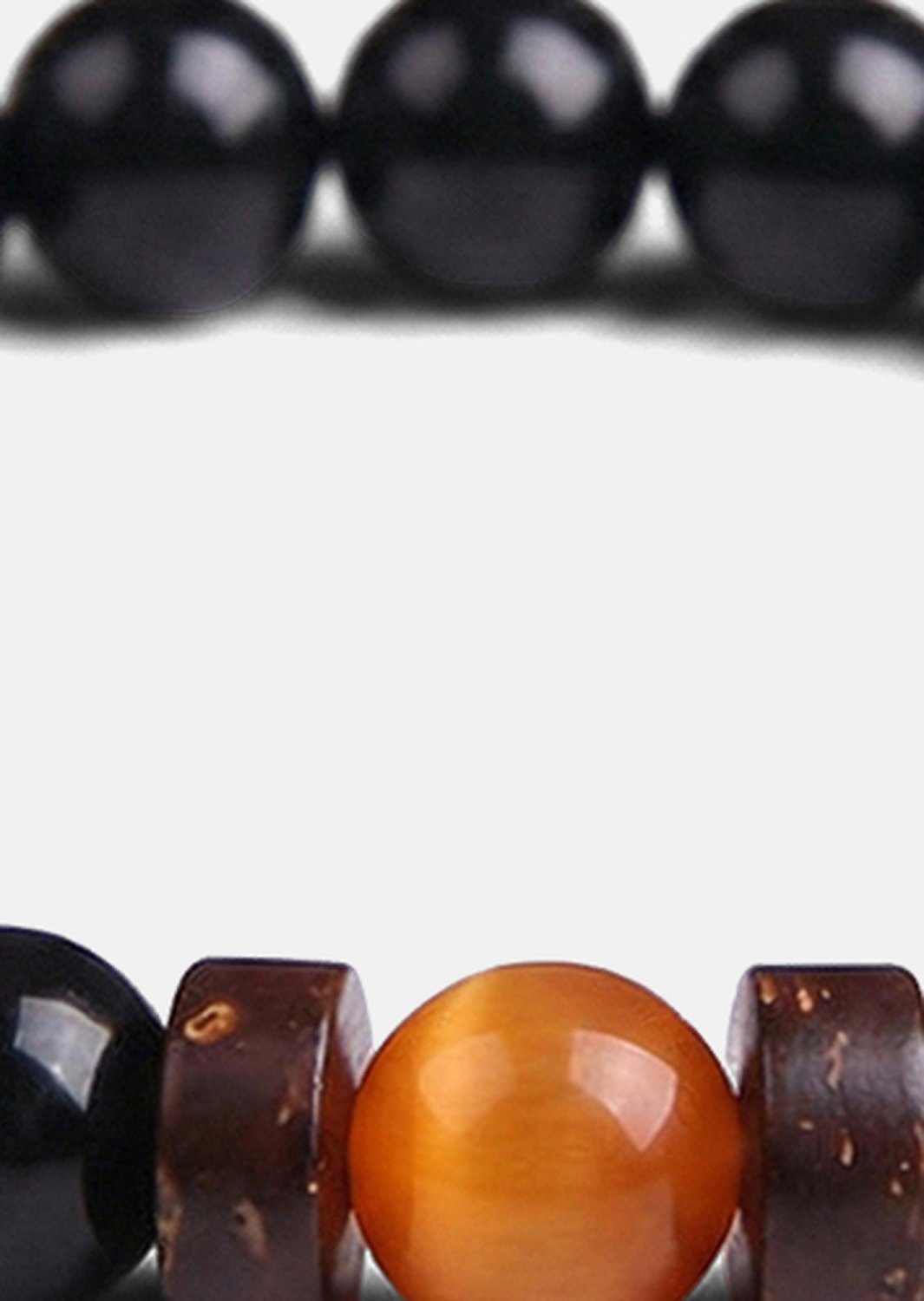 Kralenarmband Obsidian Sphere