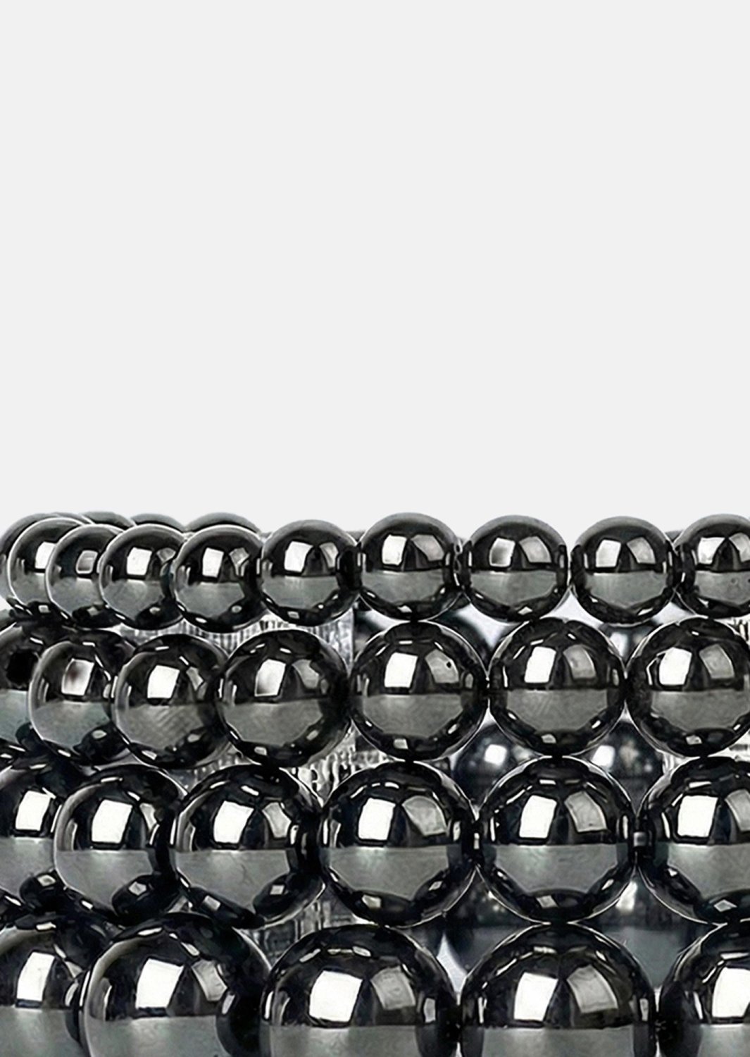 Kralenarmband Obsidian Flow