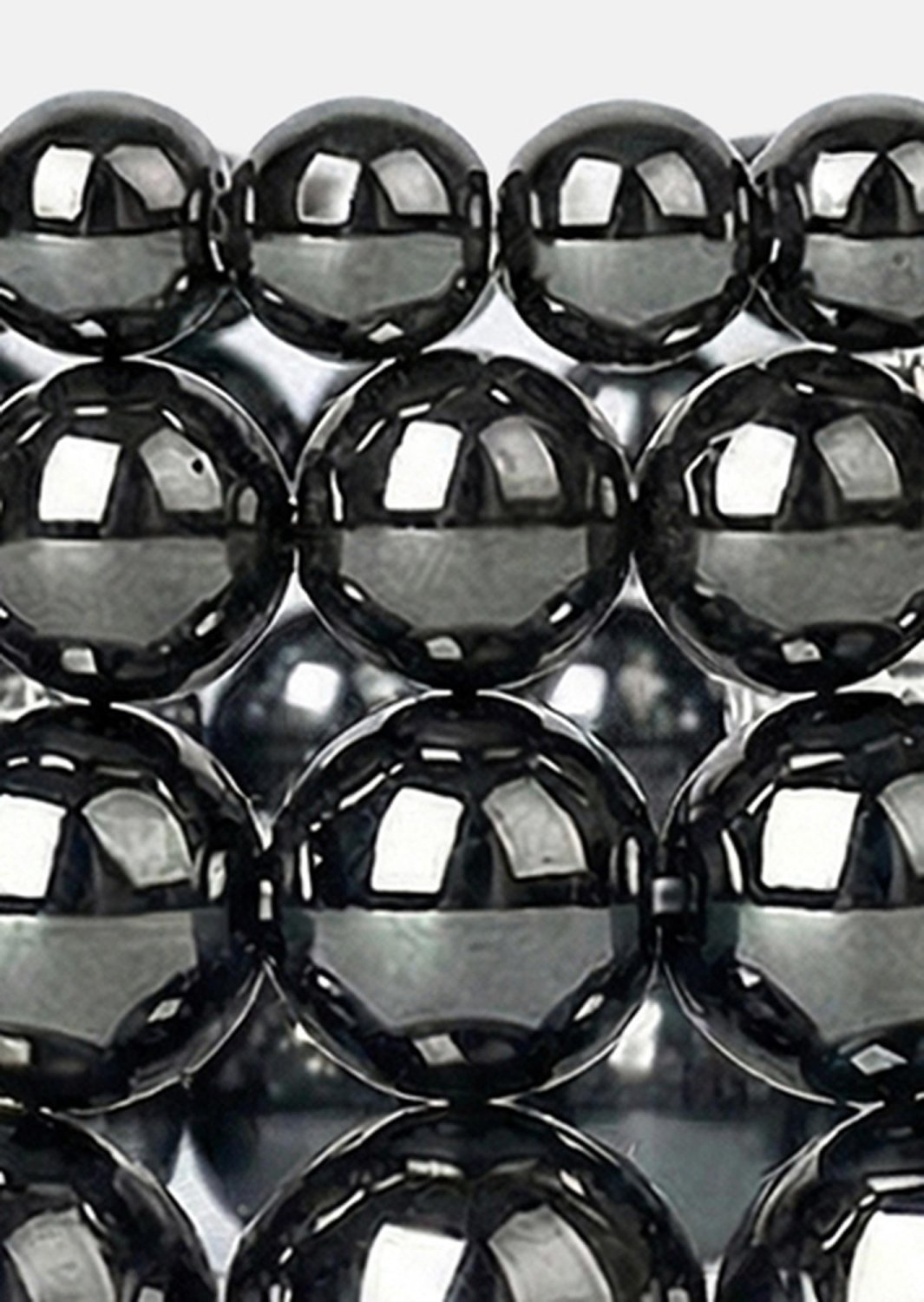 Kralenarmband Obsidian Flow