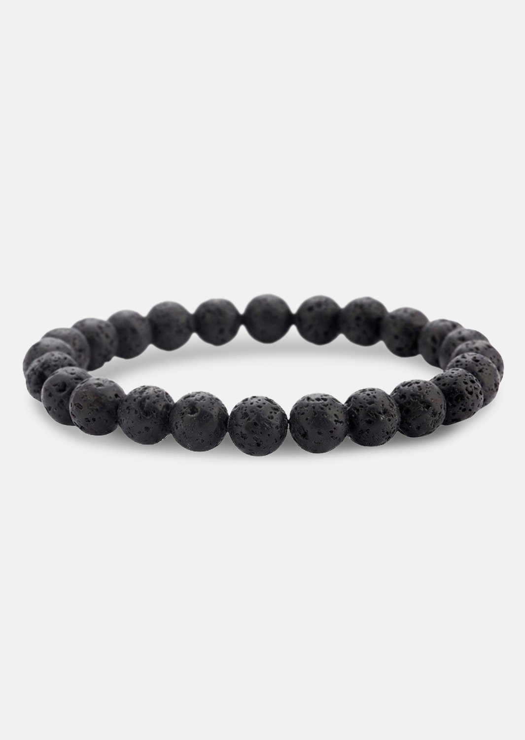 Kralenarmband Obsidian Thread