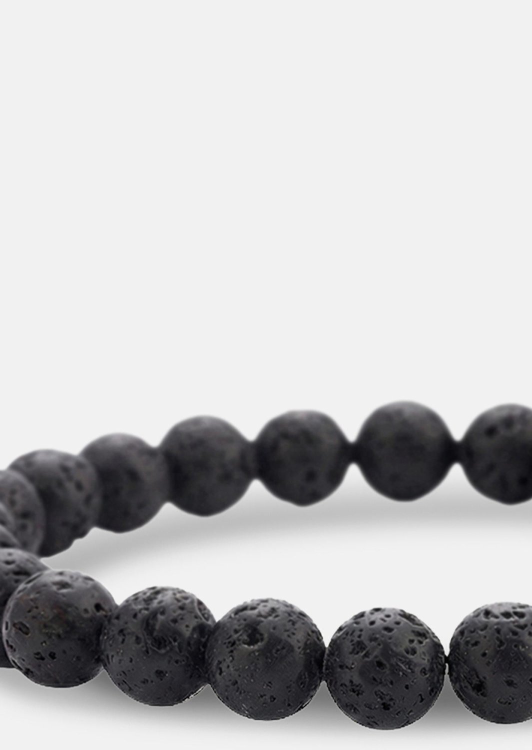 Kralenarmband Obsidian Thread