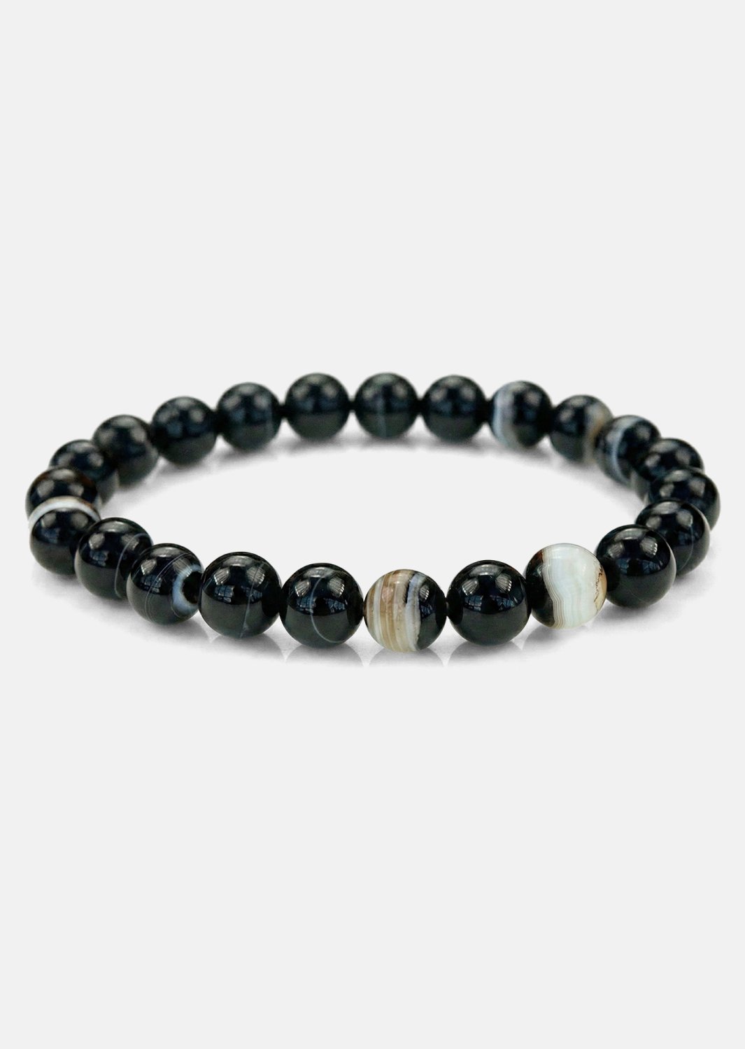 Kralenarmband Obsidian Stride