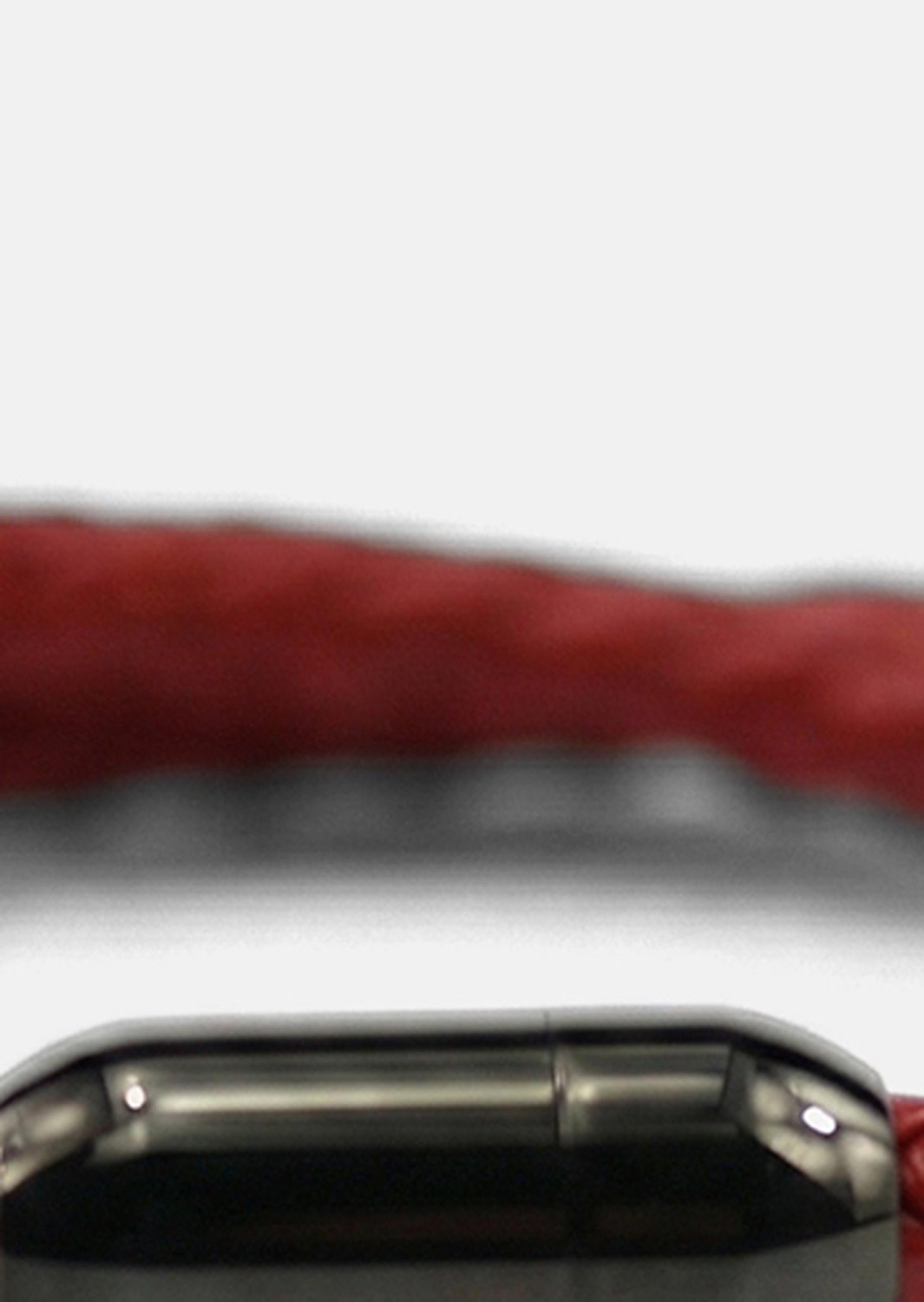 Leren armband Crimson Edge