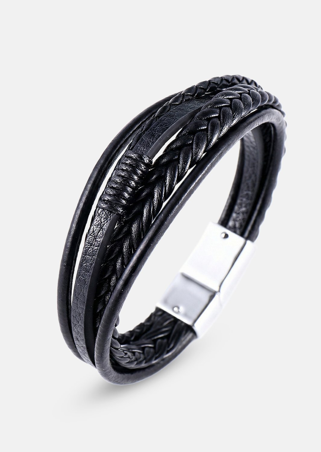 Leren armband Titan Tranquil