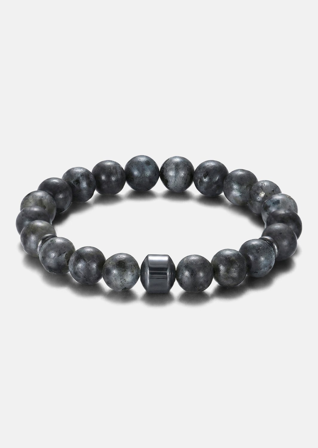 Kralenarmband Obsidian Charm