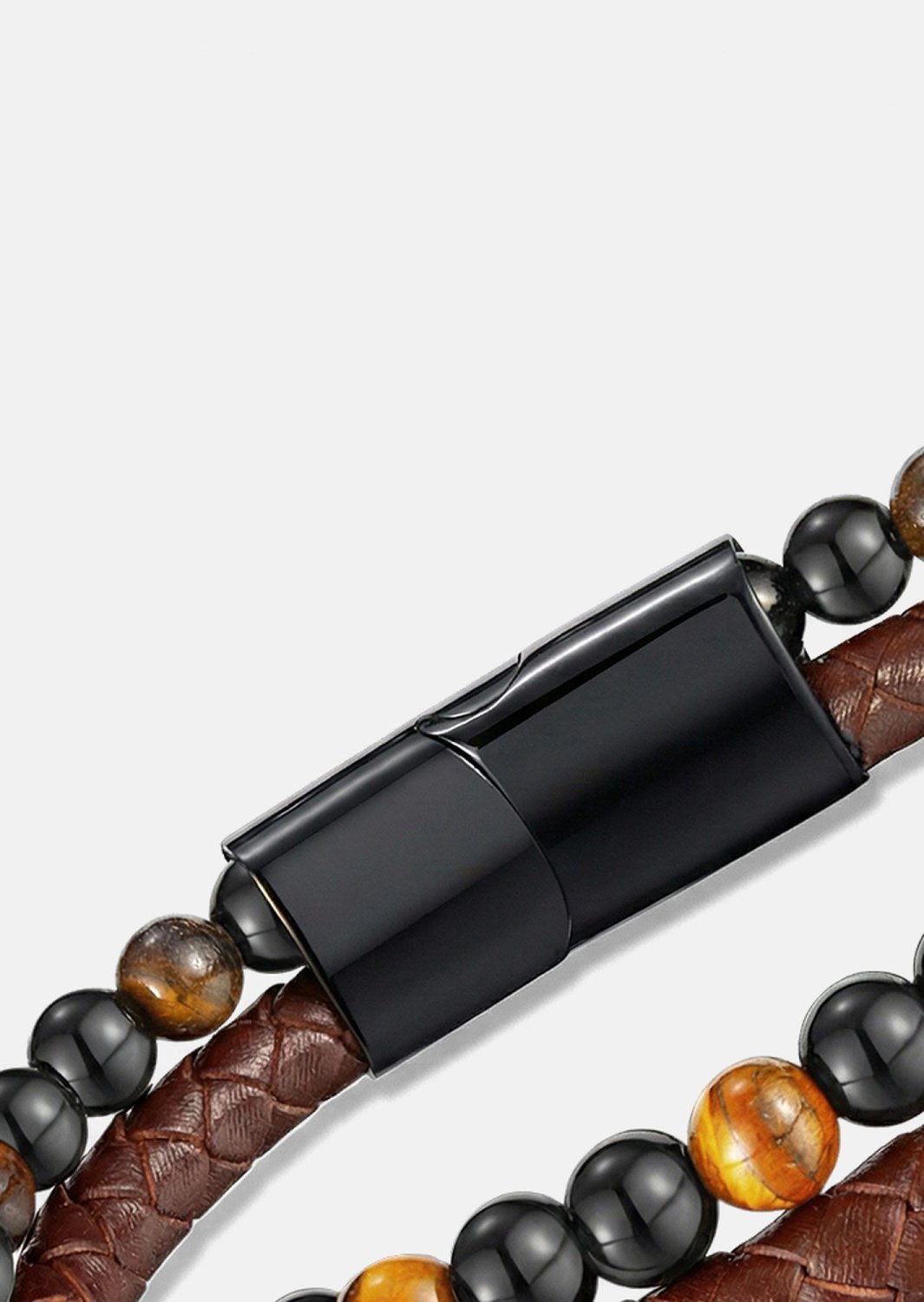 Leren armband Legacy Weave