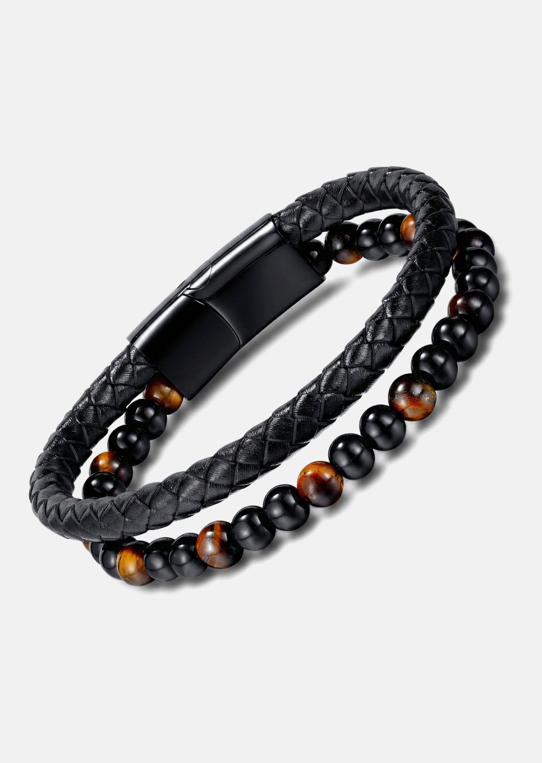 Leren armband Titan Essence