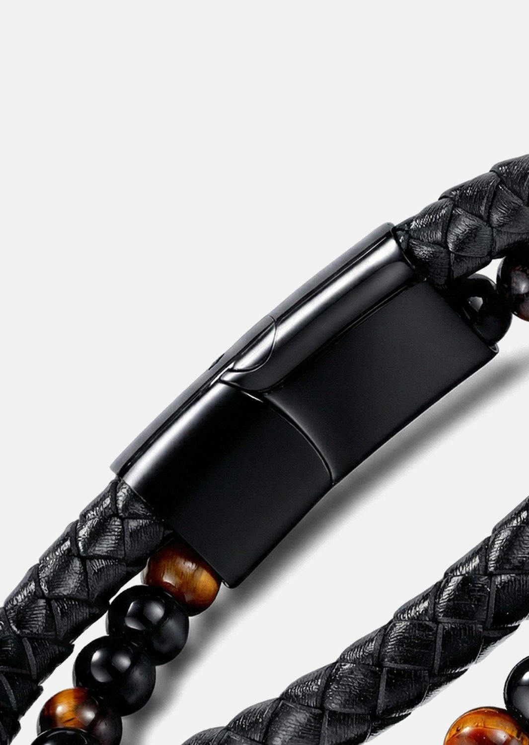 Leren armband Titan Essence