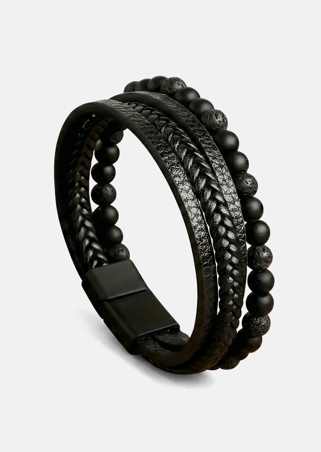 Leren armband Nightfall Bond