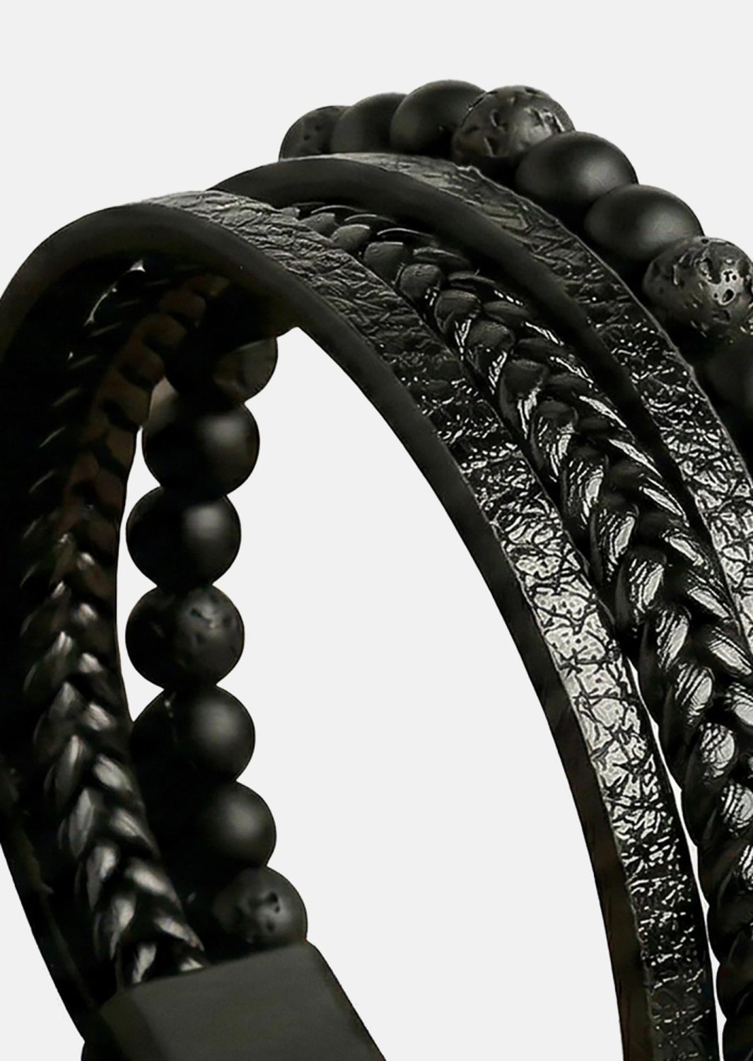 Leren armband Nightfall Bond
