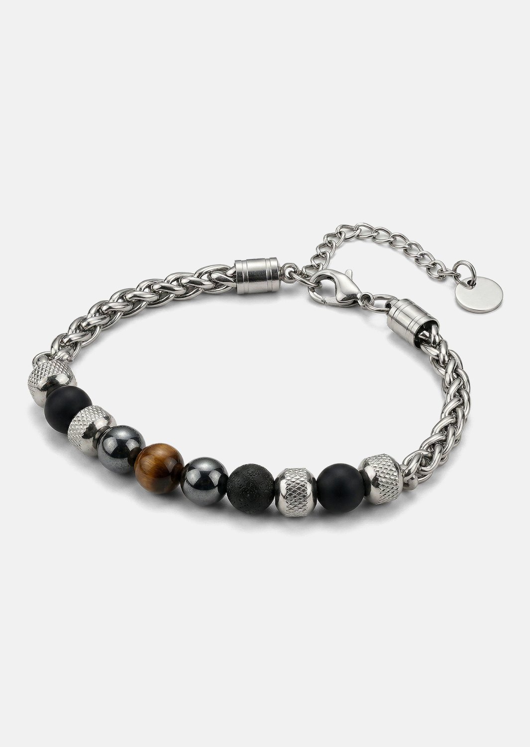 Kralenarmband Levon Flint