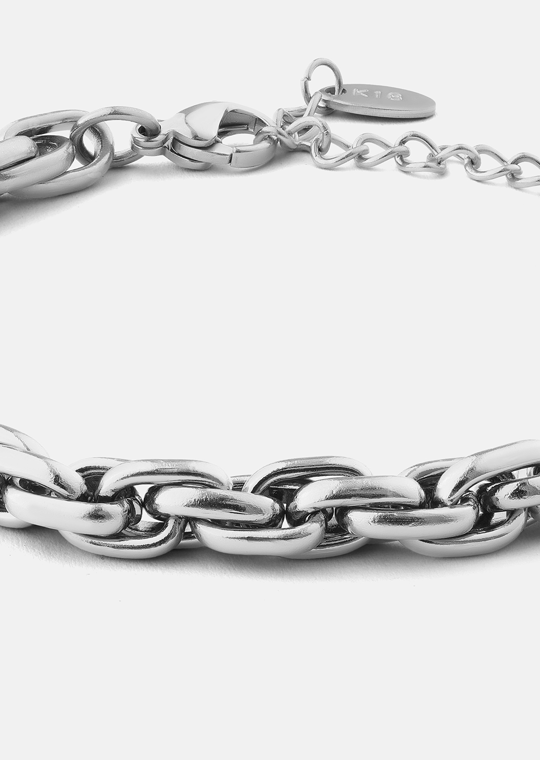 Armband Shine Link - Verzilverd