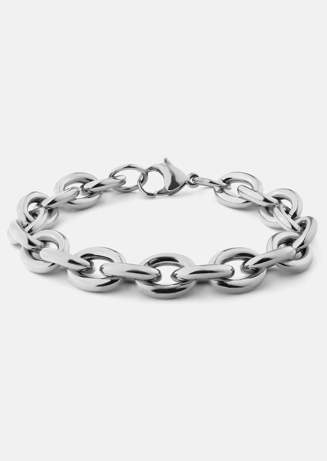 Armband Loop – Verzilverd