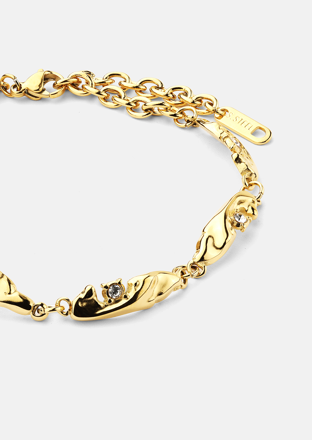 Armband Current - 18k Verguld