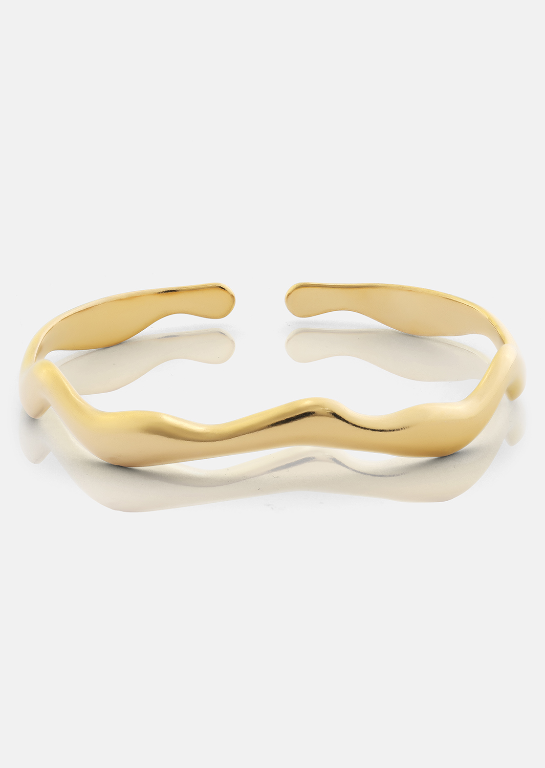 Armband Waveform - 18k Gold Plated