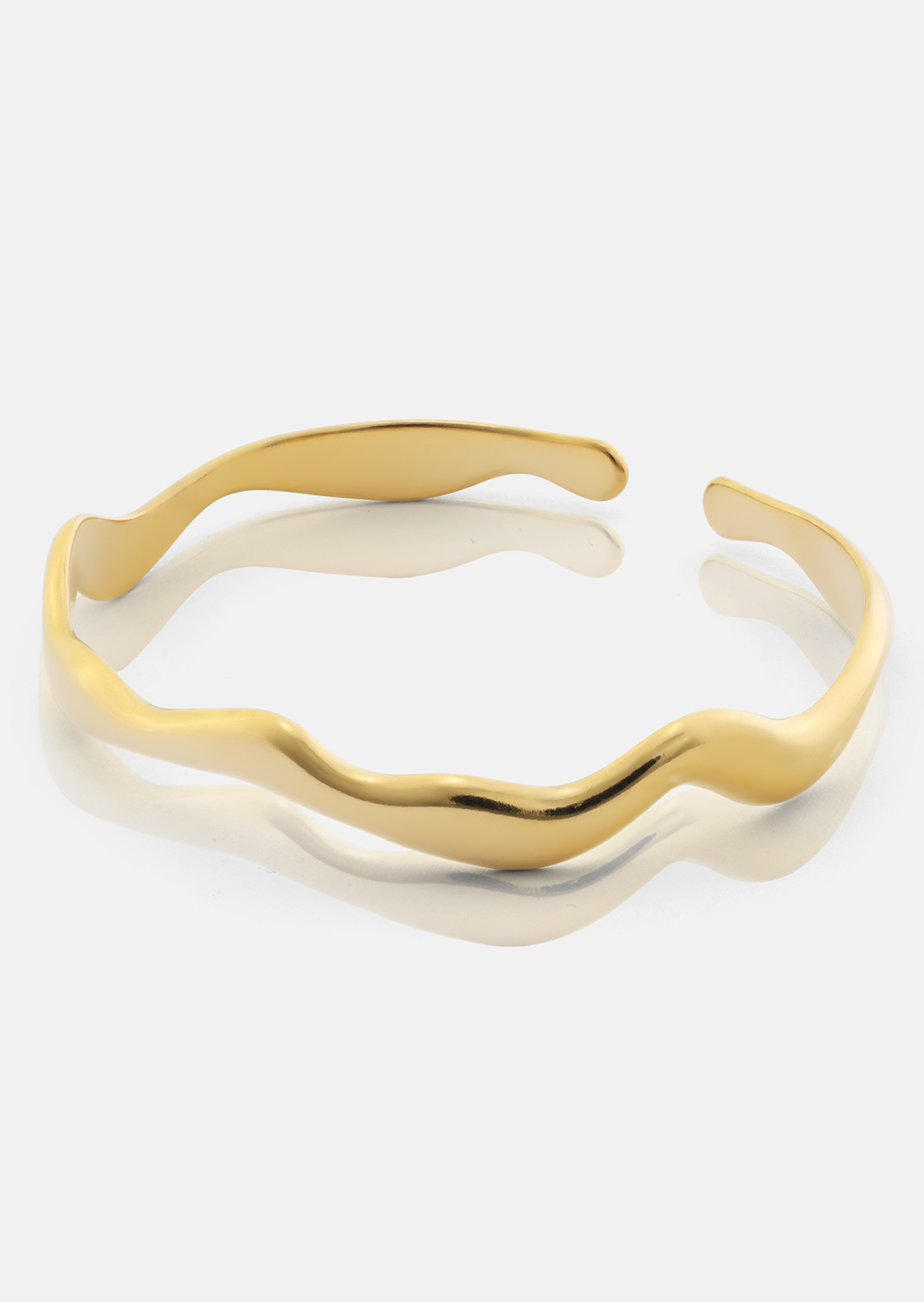 Armband Waveform - 18k Gold Plated