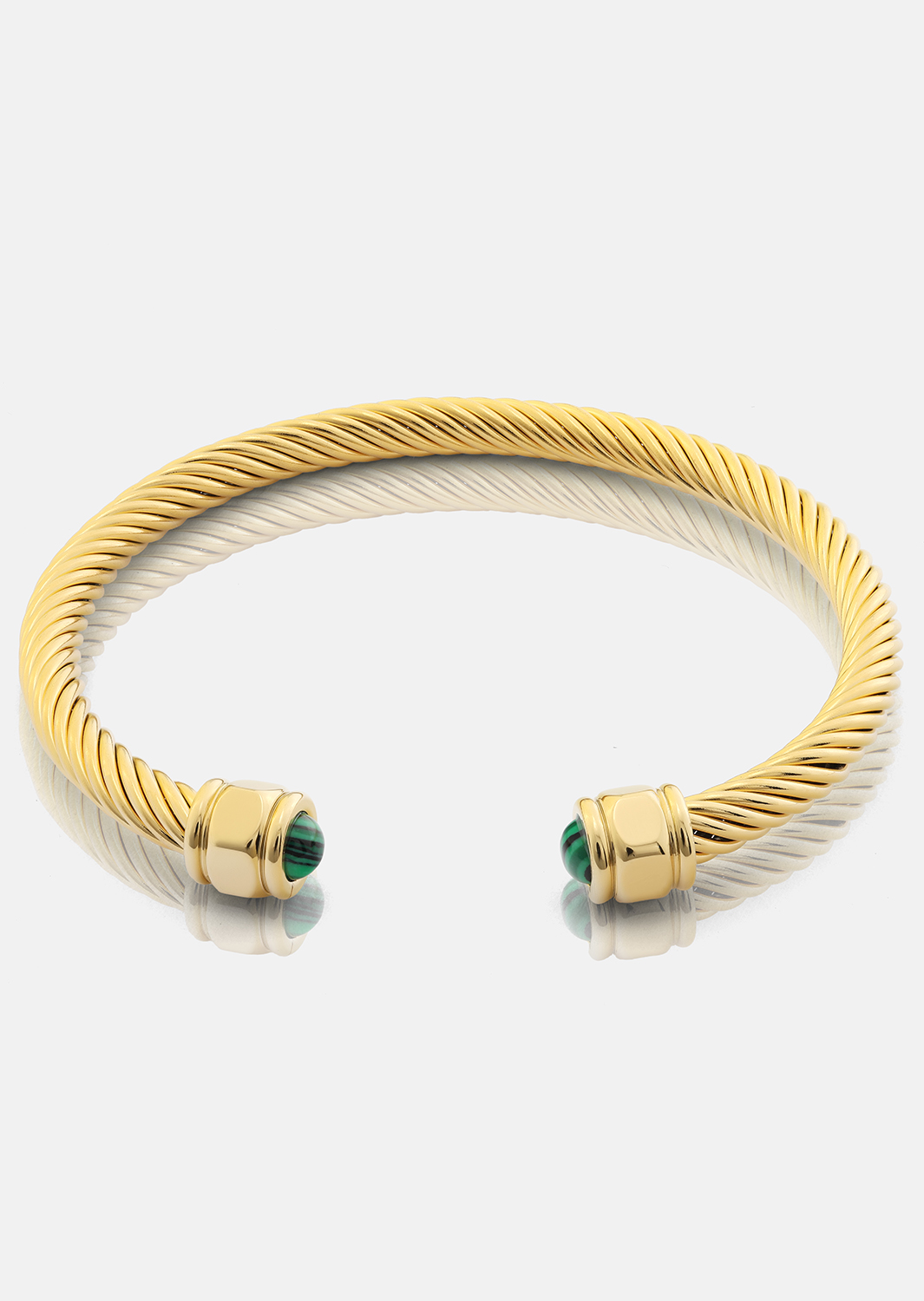 Armband Aumaura Green - 18k Verguld