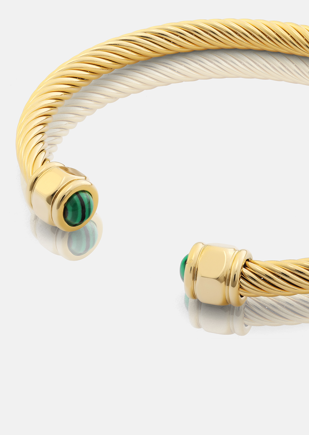 Armband Aumaura Green - 18k Verguld
