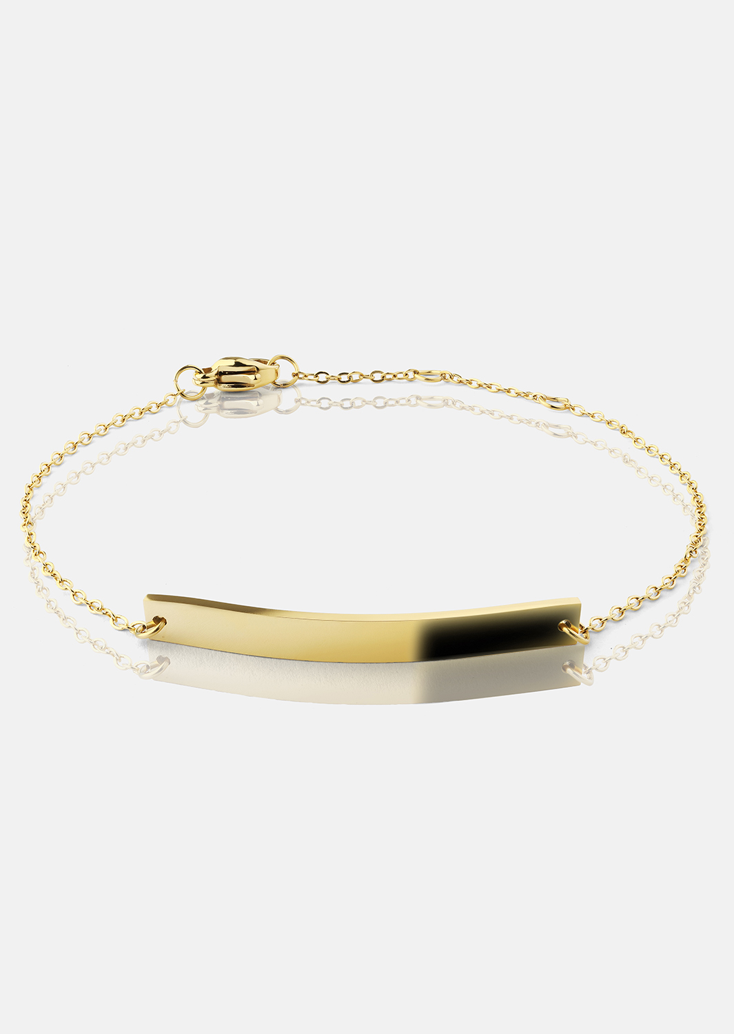 Armband Lineara - 18k Verguld