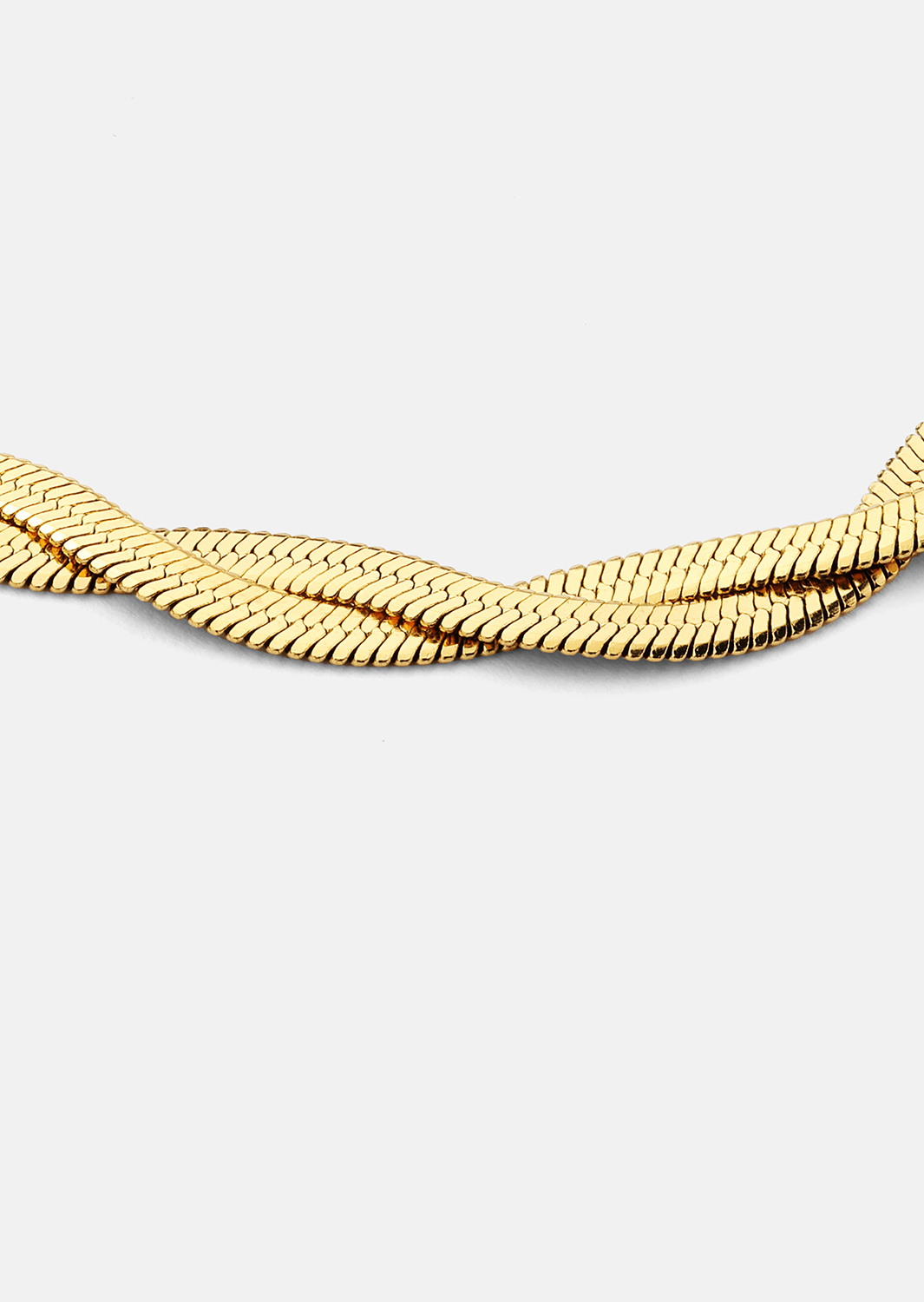 Armband Twist Glow - 18k Verguld