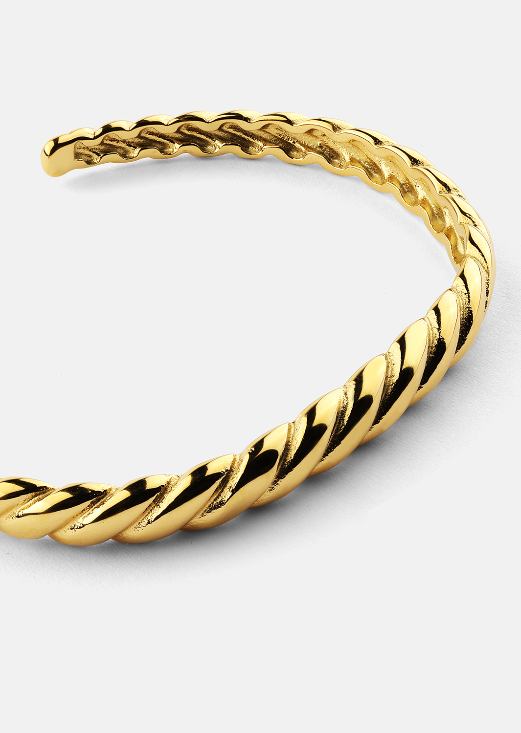 Armband Twist Glow - 18k Verguld