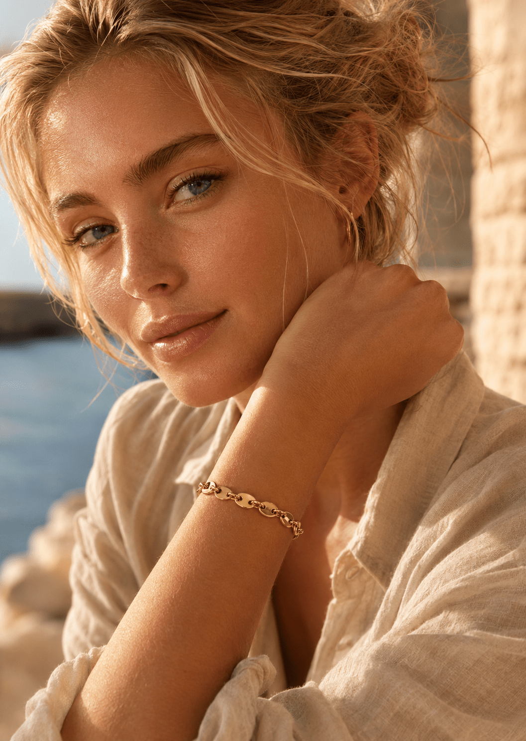 Armband Bold Chain - 18k Verguld