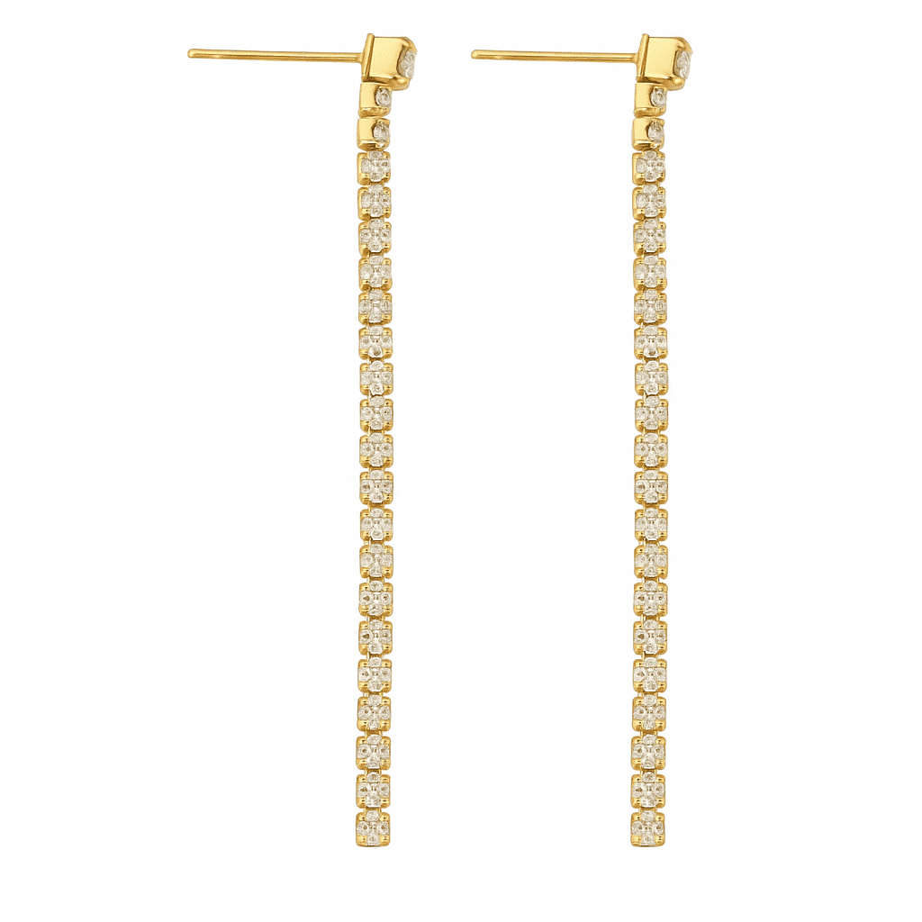 Oorbel Scala - 18k Verguld