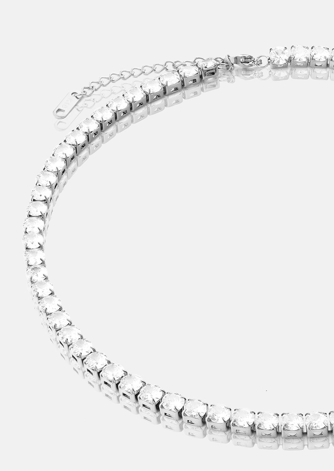 Lustre Ketting – Verzilverd