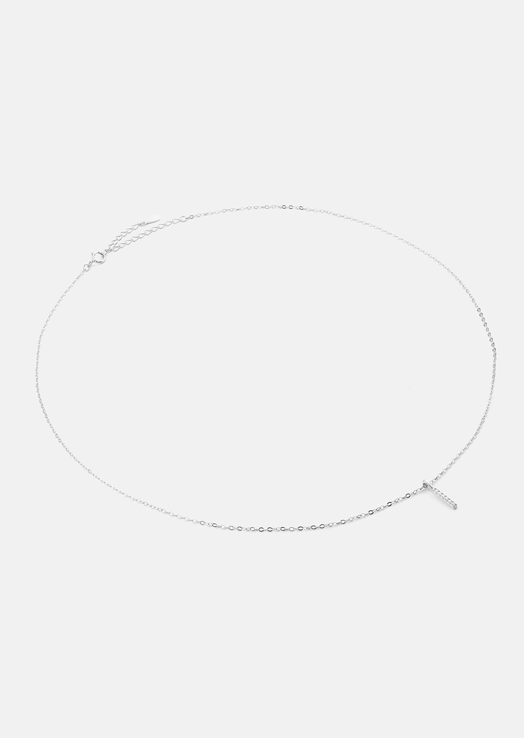 Ketting Lumière - Verzilverd