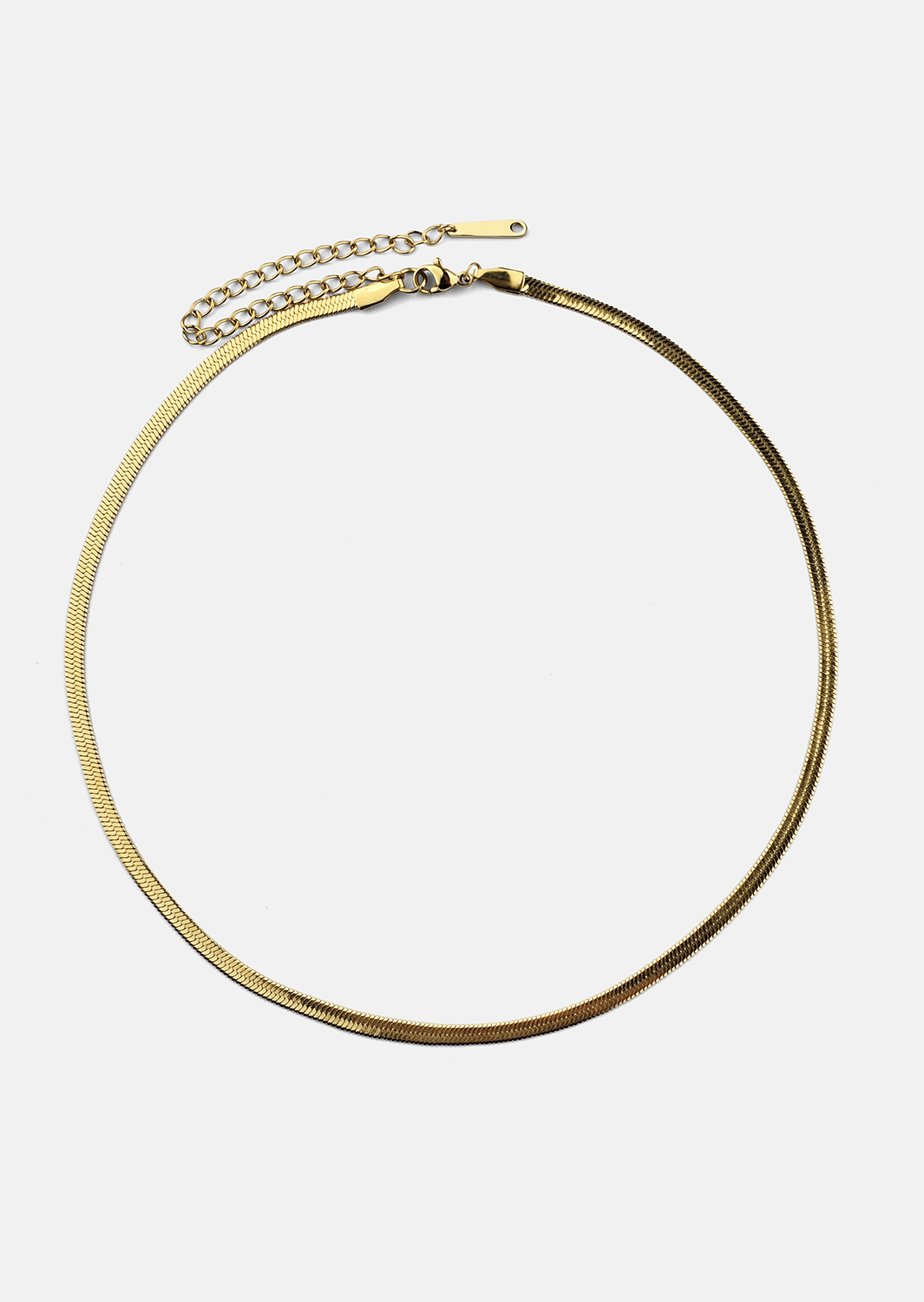 Ketting Classic Link- 18k Verguld