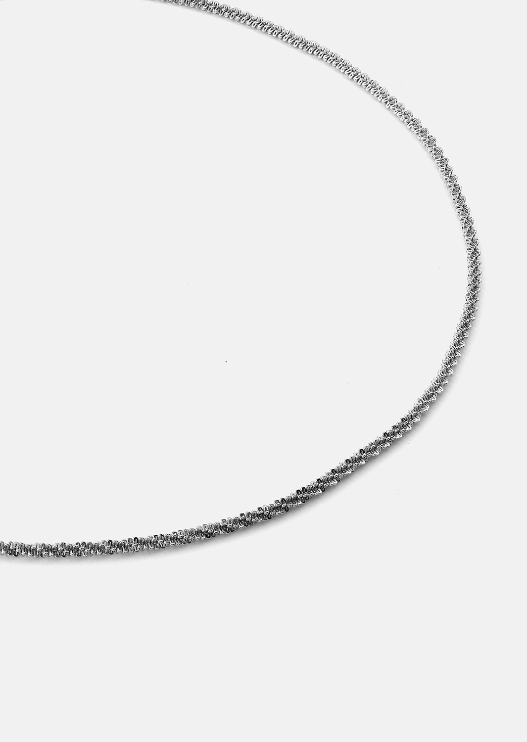 Ketting Shimmer - Verzilverd