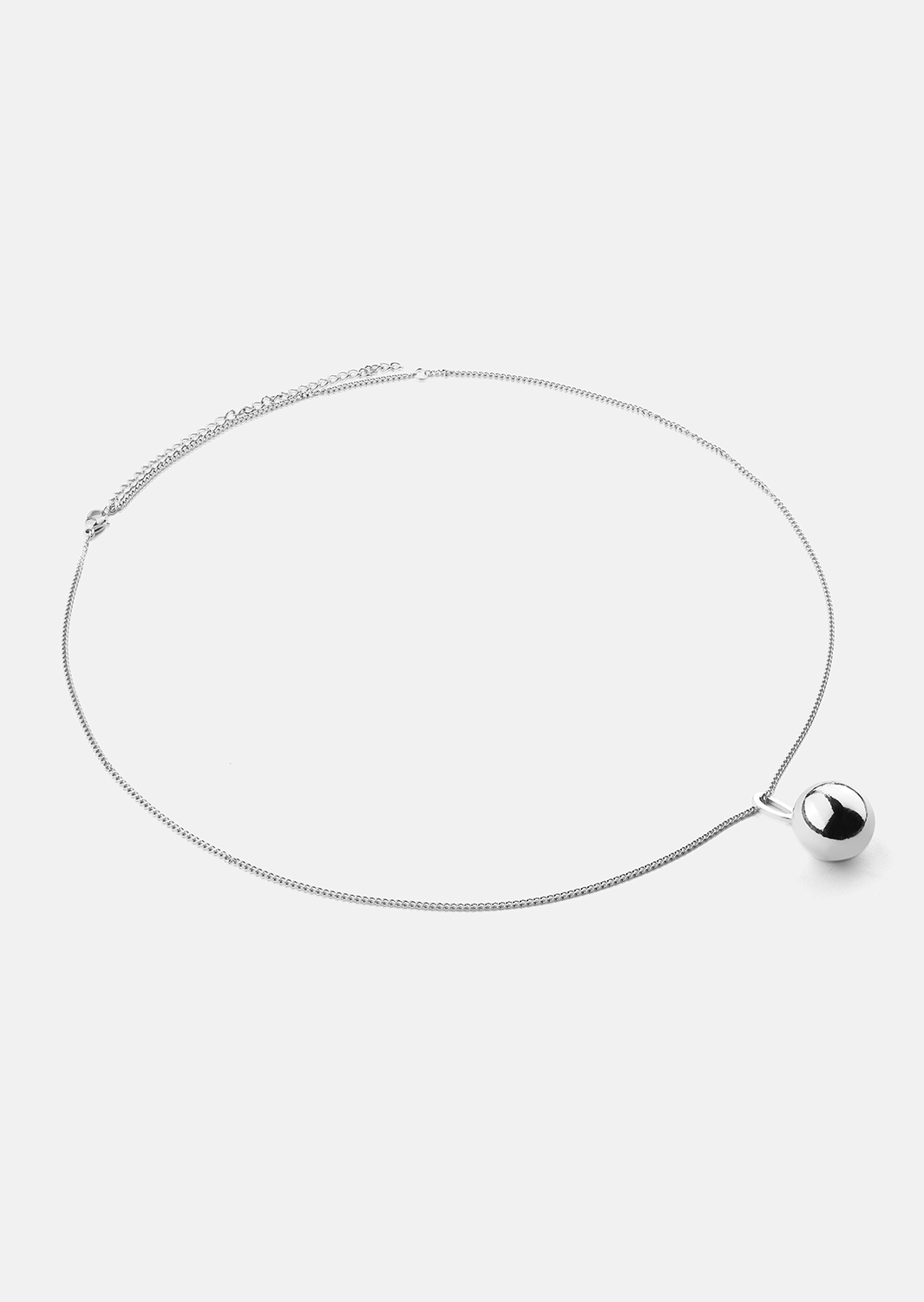 Ketting Nova – Verzilverd