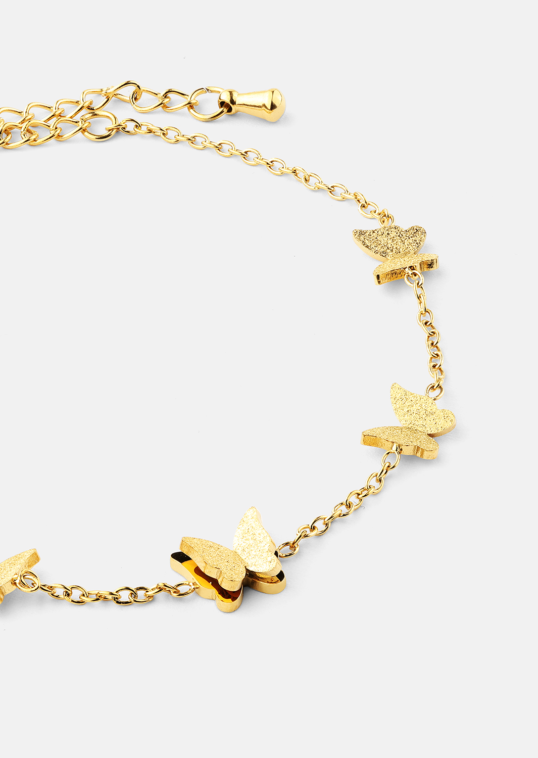 Armband Butterfly Dance - 18k Verguld