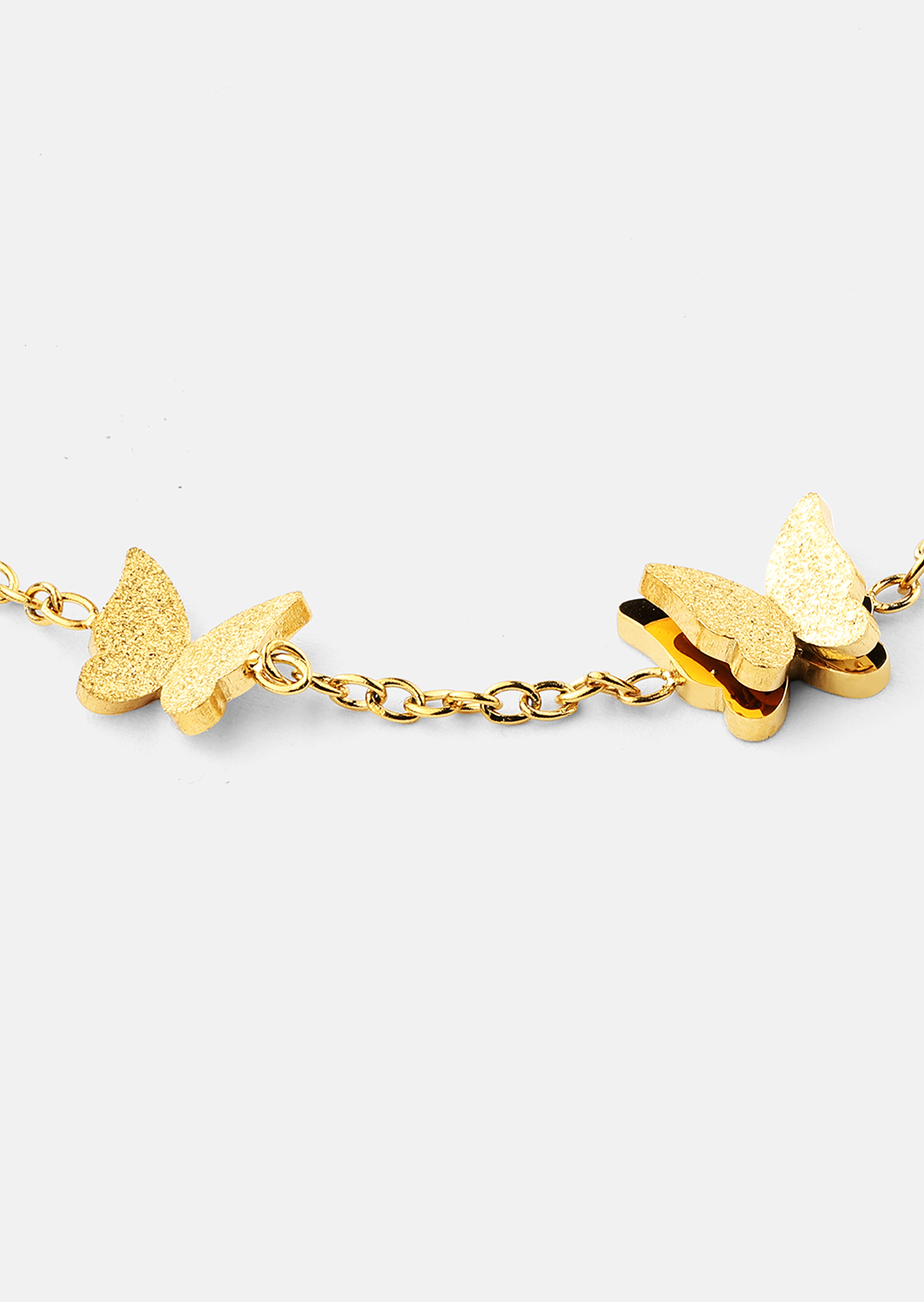 Armband Butterfly Dance - 18k Verguld