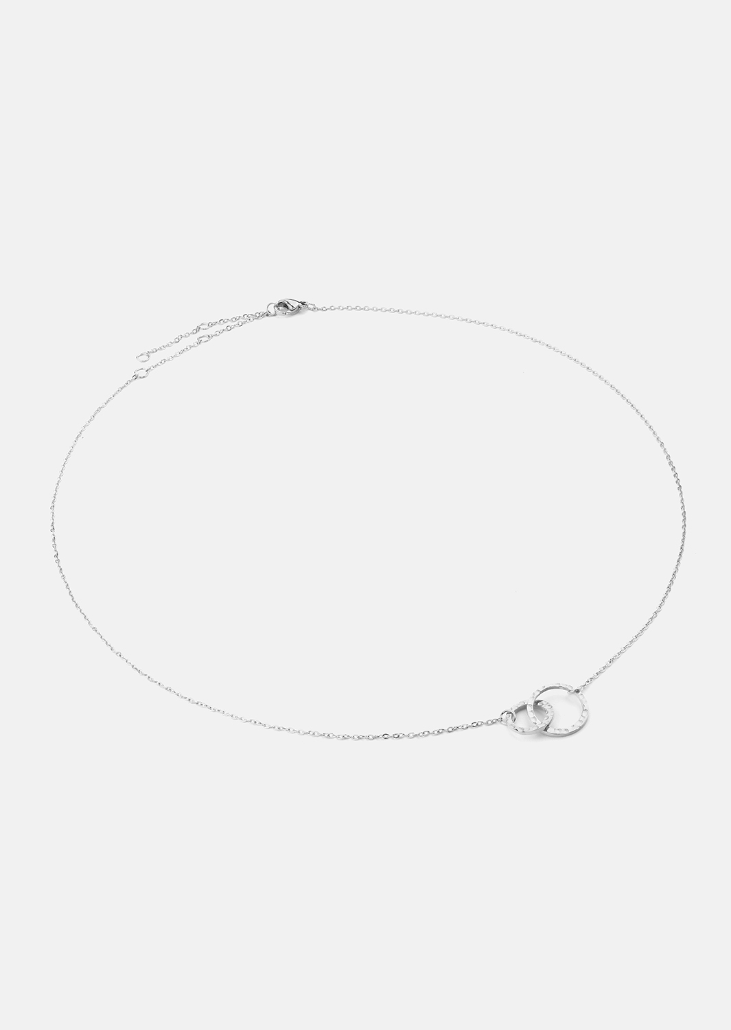 Ketting Nerida – Verzilverd