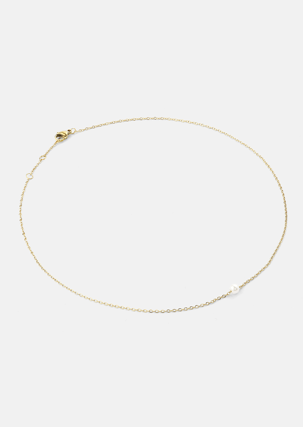 Ketting Pearl Grace – 18k Verguld