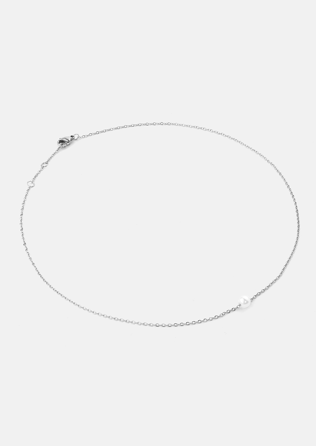 Ketting Pearl Grace – Verzilverd