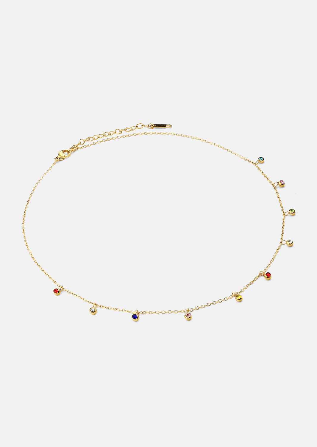 Prism Ketting – 18k Verguld