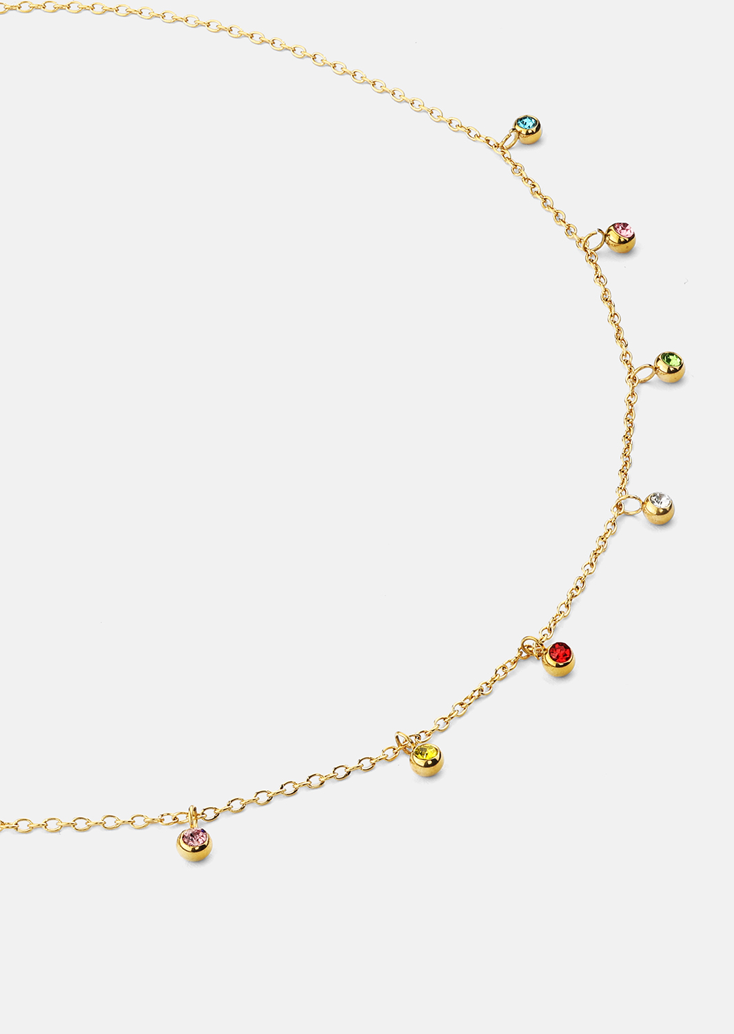 Prism Ketting – 18k Verguld