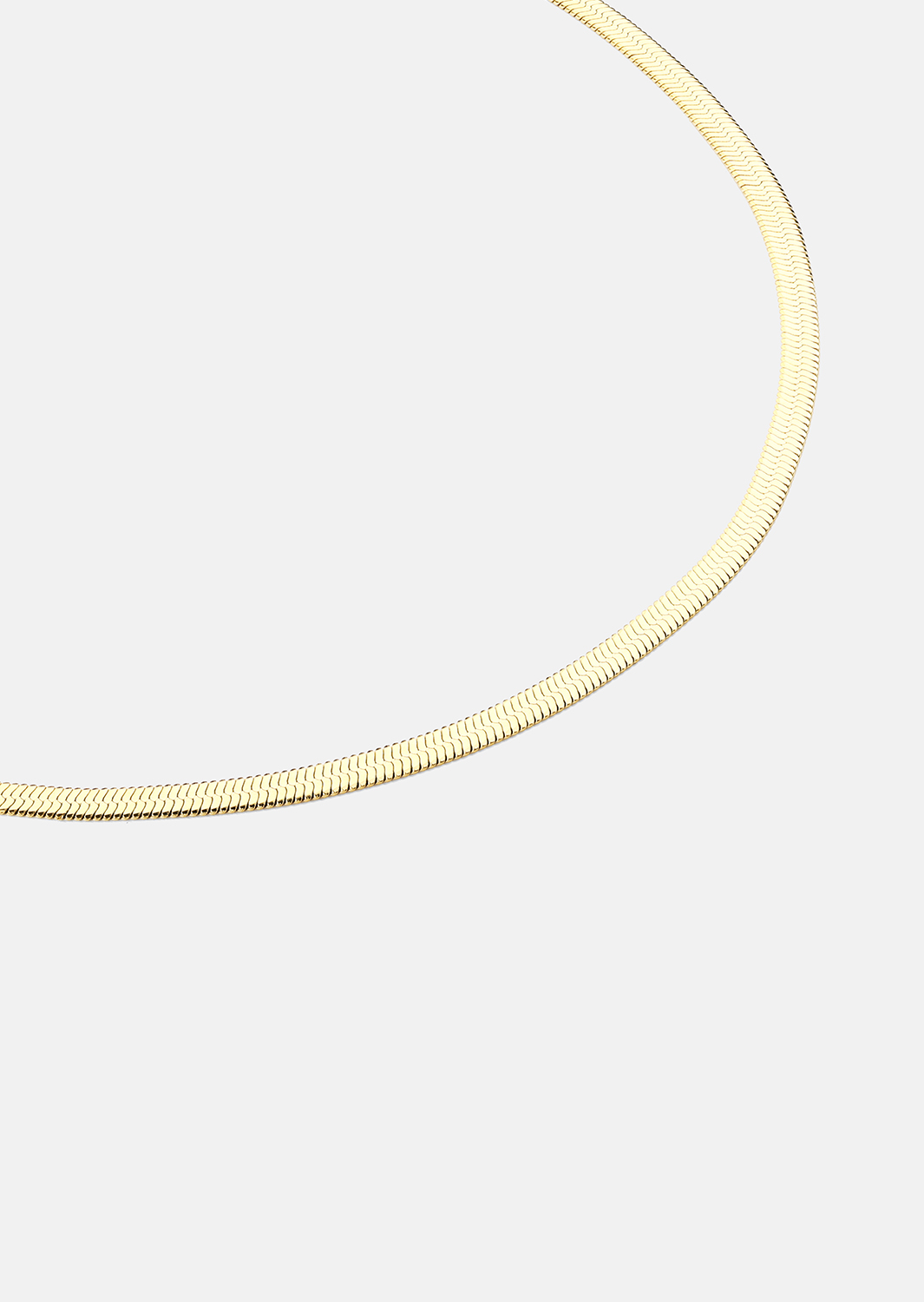 Ketting Silhouette Grace – 18k Verguld
