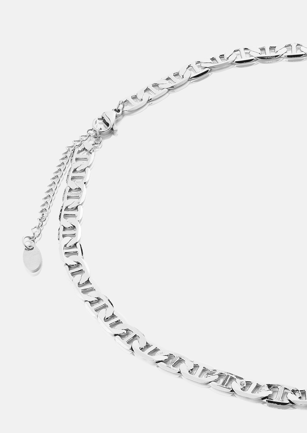 Ketting Bold Link Chain - Verzilverd
