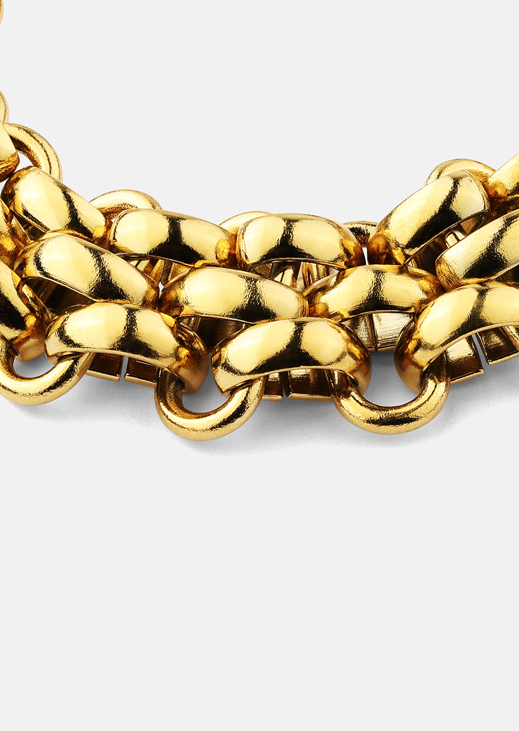 Armband Power Link - 18k Verguld