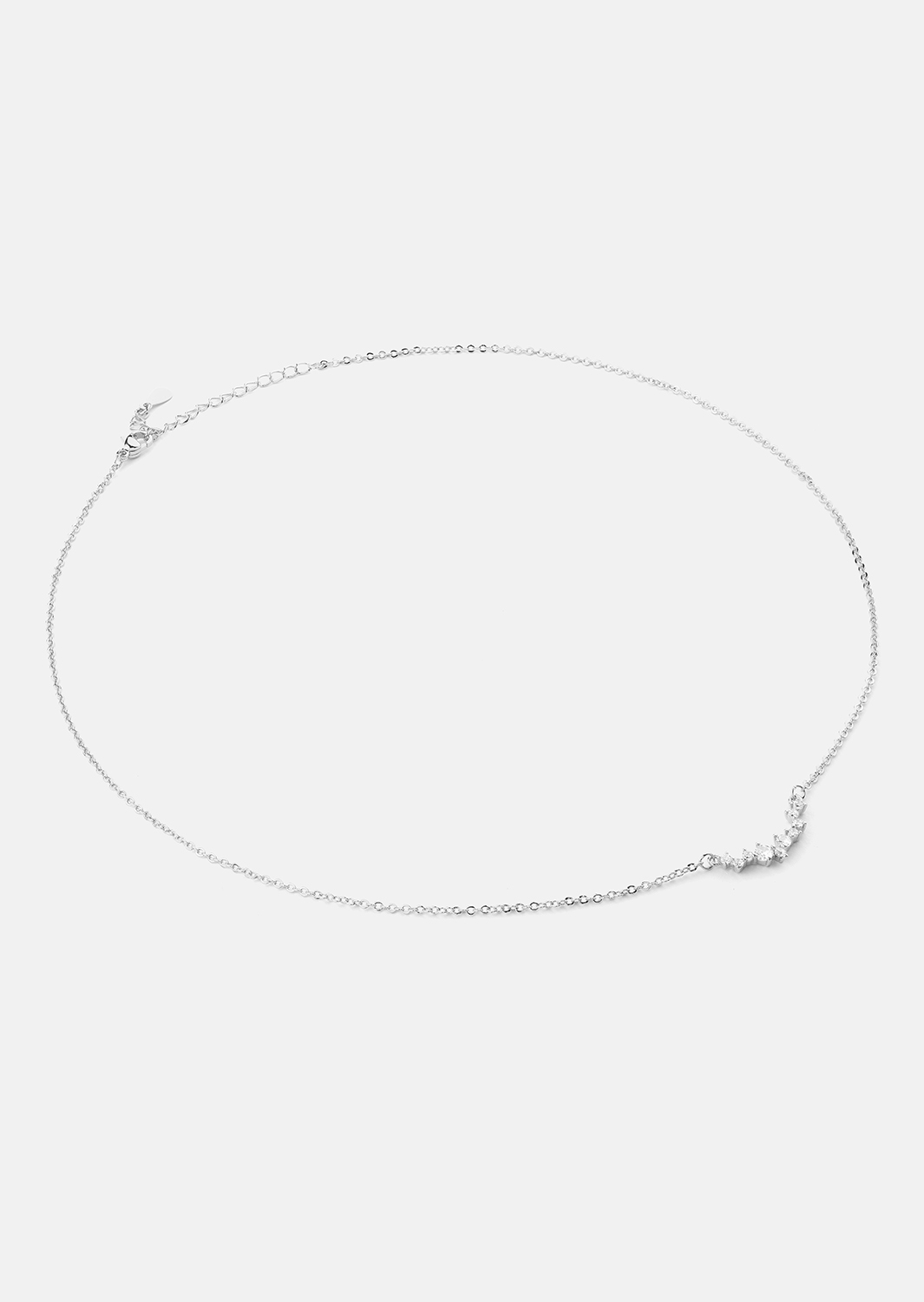 Ketting Celestia - Verzilverd